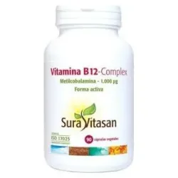 Sura Vitasan Vitamina B12 Complex, 90 cápsulas
