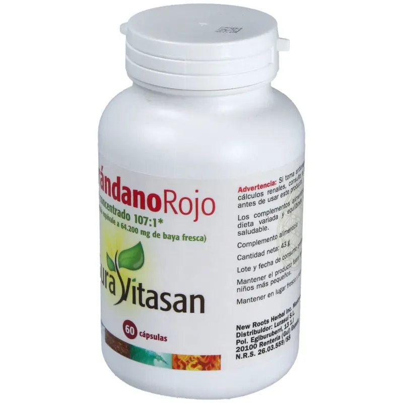 Sura vitasan arandano rojo 600mg 60caps | Farmacia Barata