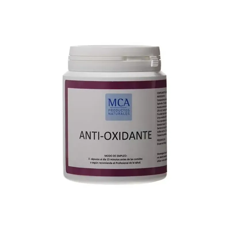 Mca productos naturales antioxidante 200caps | Farmacia Barata