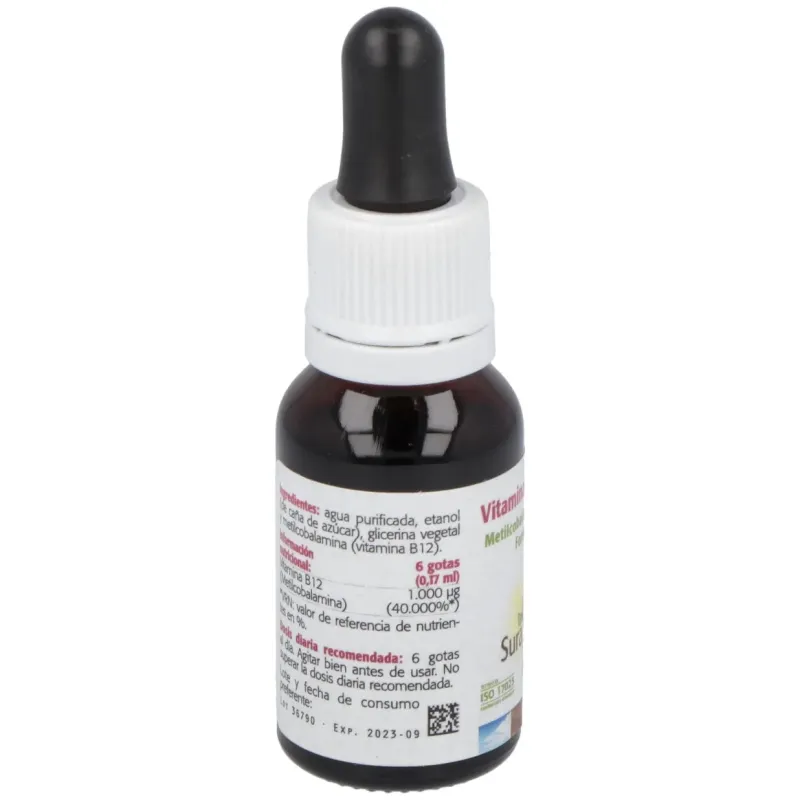 Sura vitasan vitamina b12 15ml | Farmacia Barata