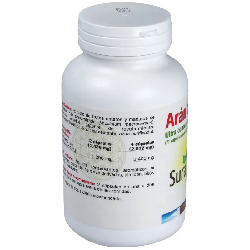 Sura vitasan arandano rojo 600mg 60caps | Farmacia Barata