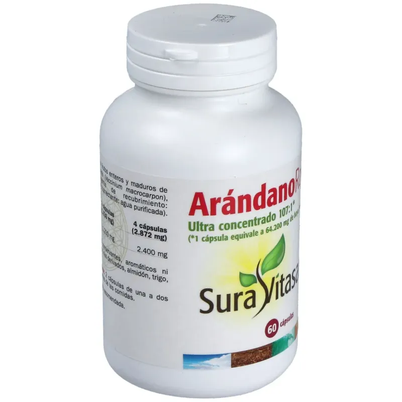 Sura vitasan arandano rojo 600mg 60caps | Farmacia Barata