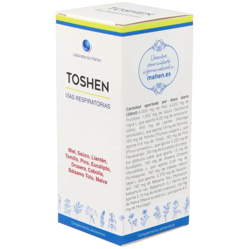 Mahen toshen jarabe 150ml | Farmacia Barata