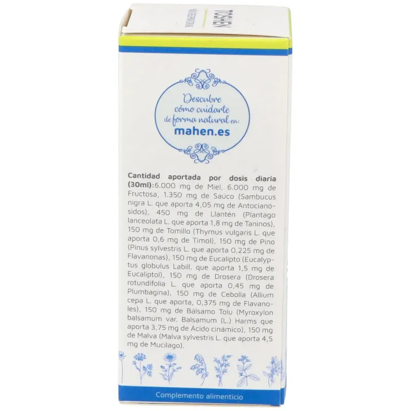 Mahen toshen jarabe 150ml | Farmacia Barata