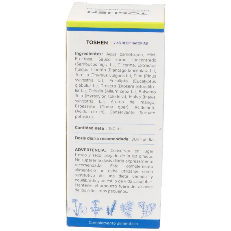 Mahen toshen jarabe 150ml | Farmacia Barata