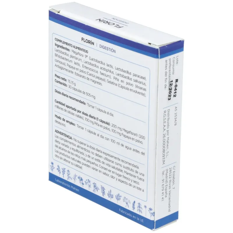 Mahen florin 30 cap | Farmacia Barata