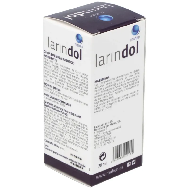 Larindol spray 20ml. | Farmacia Barata Larindol spray 20ml. | Farmacia Barata
