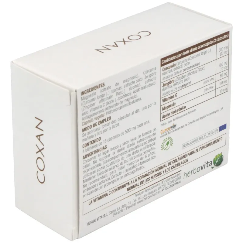 Herbovita coxan 90caps | Farmacia Barata