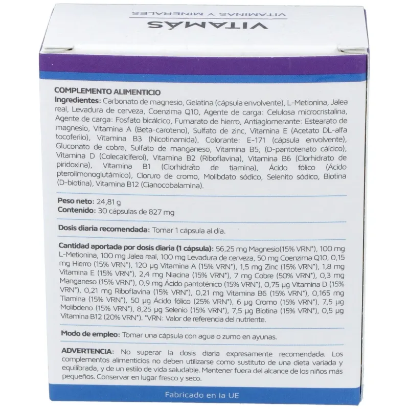 Mahen vitamás 30cáps | Farmacia Barata