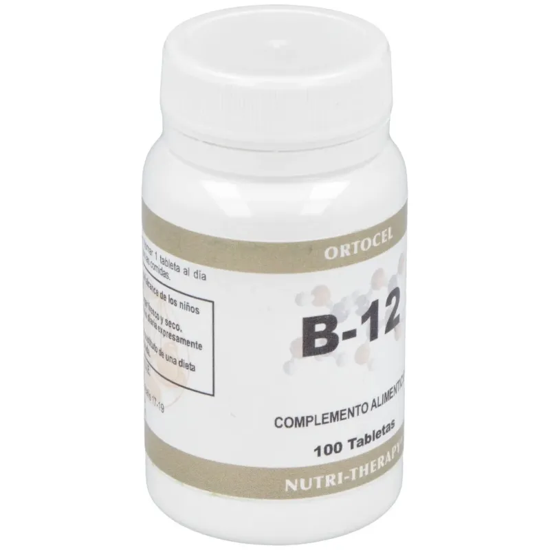 Ortocel nutri-therapy vitamina b12 500mcg 100caps | Farmacia Barata Ortocel nutri-therapy vitamina b12 500mcg 100caps | Farmacia Barata