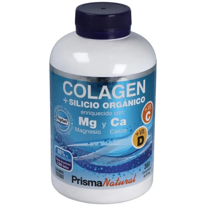 Colageno marino + silicio 360 comp. prisma natural | Farmacia Barata Colageno marino + silicio 360 comp. prisma natural | Farmacia Barata
