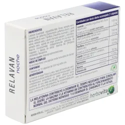 Herbovita relavan noche 30caps | Farmacia Barata