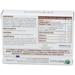Herbovita kinesadol 30caps | Farmacia Barata