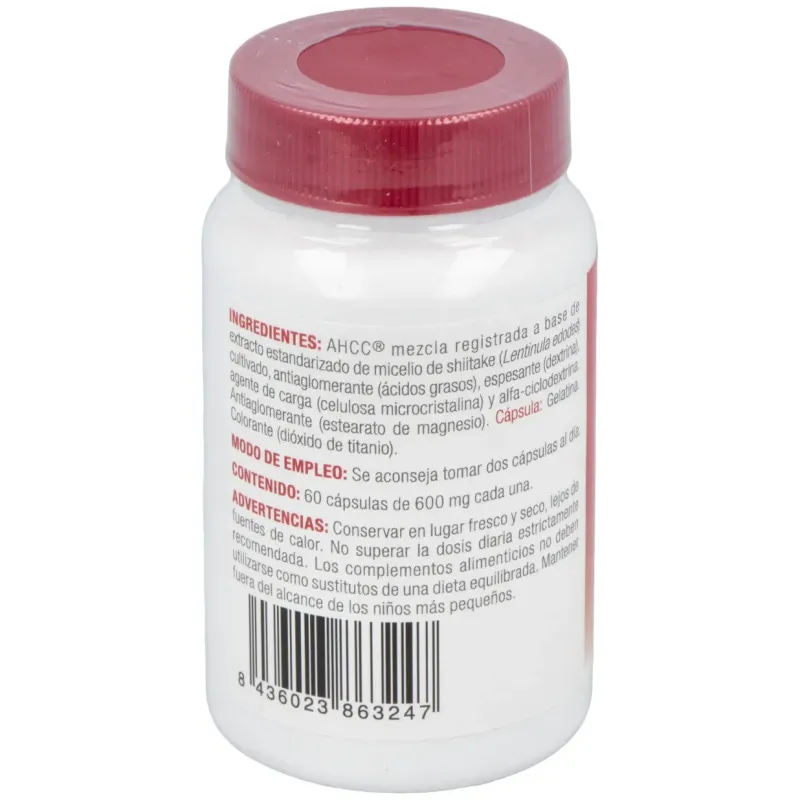 Herbovita ahcc 6ocaps | Farmacia Barata