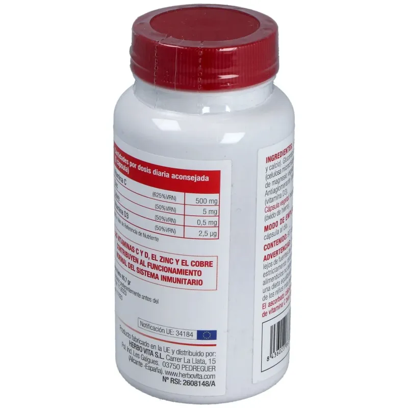 Herbovita c-fensa 90caps | Farmacia Barata