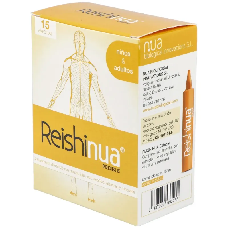 Reishinua bebible 15 viales nua | Farmacia Barata Reishinua bebible 15 viales nua | Farmacia Barata