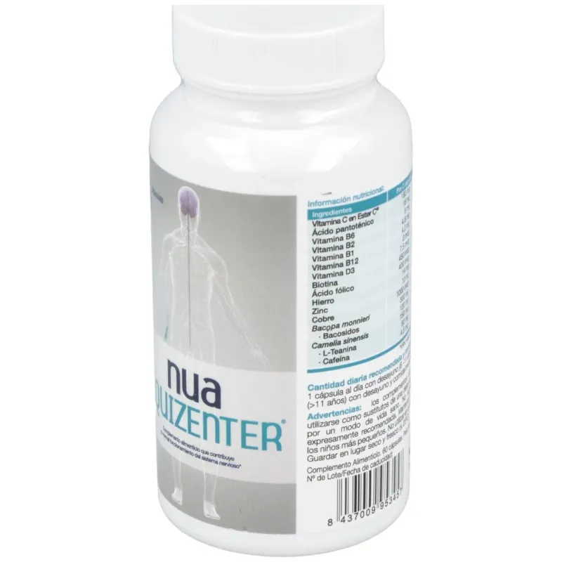 Nua nuaequizenter 60caps | Farmacia Barata