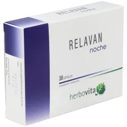 Herbovita relavan noche 30caps | Farmacia Barata