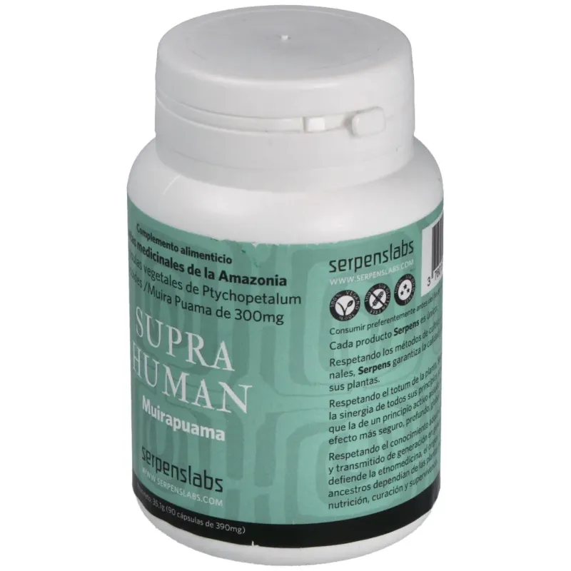 Serpens supre human muira puana 90caps | Farmacia Barata