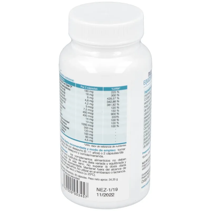 Nua nuaequizenter 60caps | Farmacia Barata