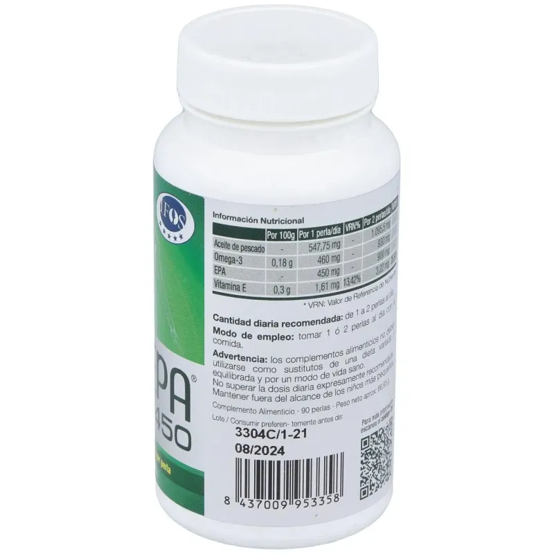 Nua epa 450 90 perlas | Farmacia Barata