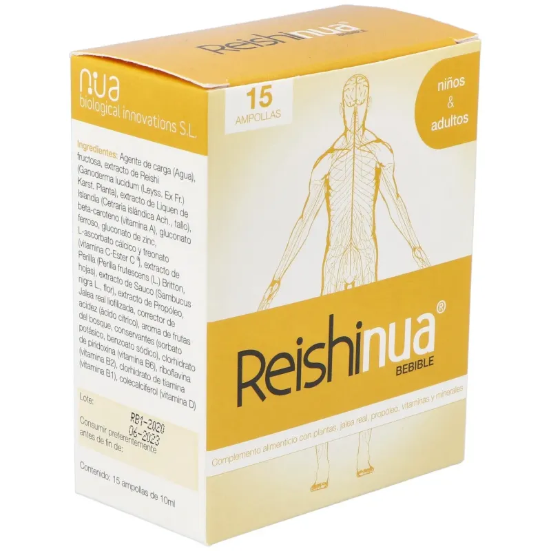 Reishinua bebible 15 viales nua | Farmacia Barata Reishinua bebible 15 viales nua | Farmacia Barata