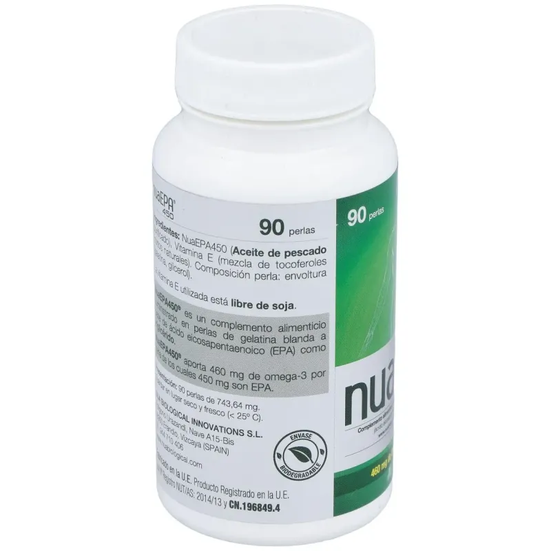 Nua epa 450 90 perlas | Farmacia Barata