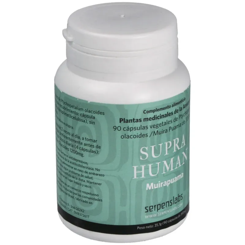 Serpens supre human muira puana 90caps | Farmacia Barata