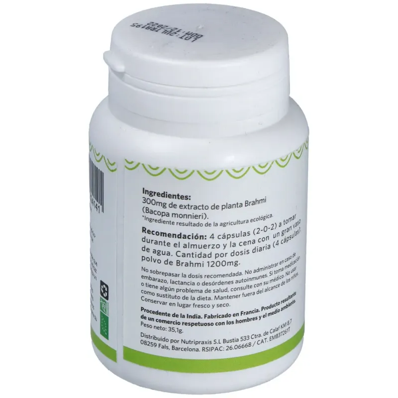 Brahmi 90cap. | Farmacia Barata