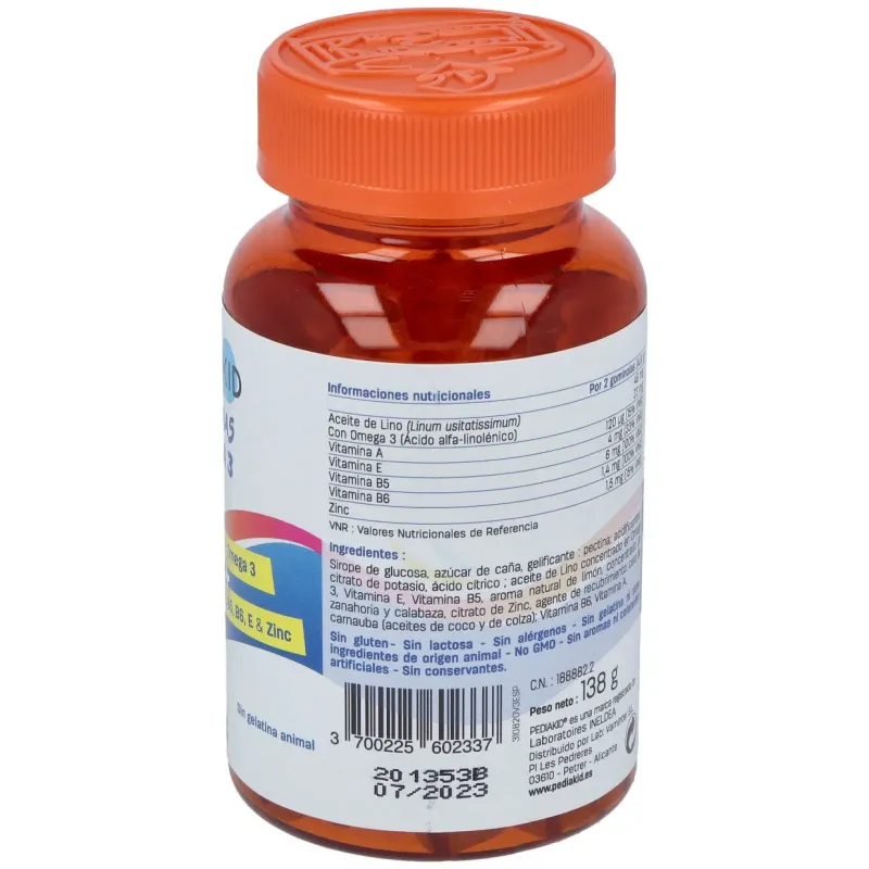 Pediakid gominolas omega 3 60gominolas | Farmacia Barata Pediakid gominolas omega 3 60gominolas | Farmacia Barata