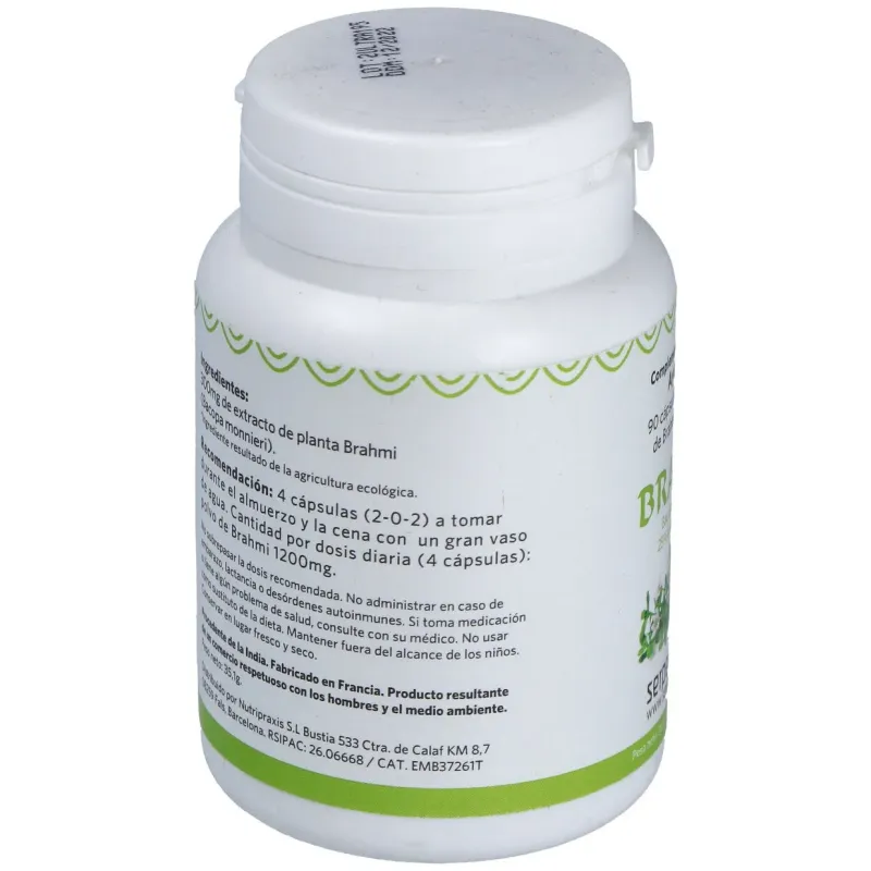 Brahmi 90cap. | Farmacia Barata