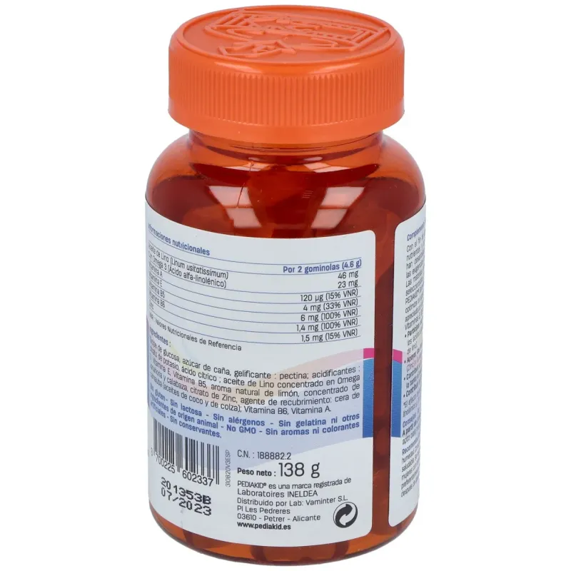 Pediakid gominolas omega 3 60gominolas | Farmacia Barata Pediakid gominolas omega 3 60gominolas | Farmacia Barata