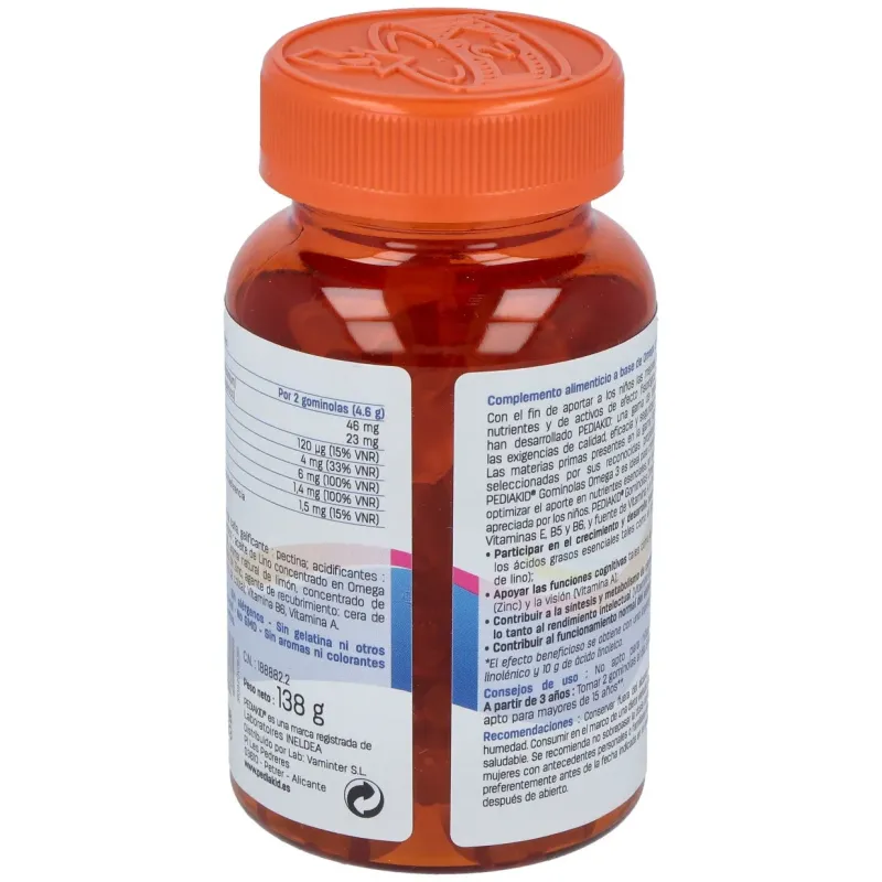 Pediakid gominolas omega 3 60gominolas | Farmacia Barata Pediakid gominolas omega 3 60gominolas | Farmacia Barata
