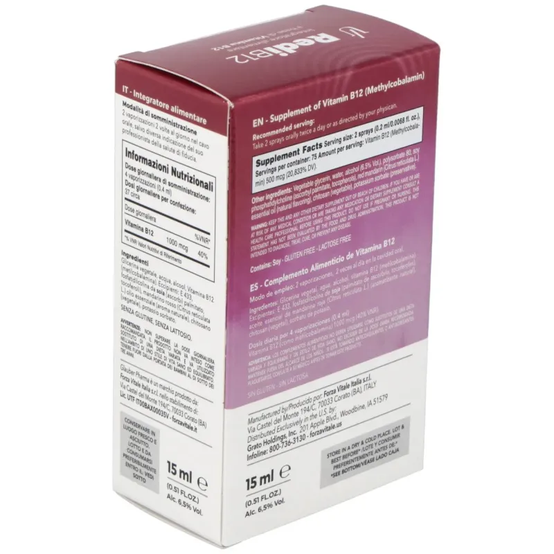 Redi b12 spray 15ml. | Farmacia Barata