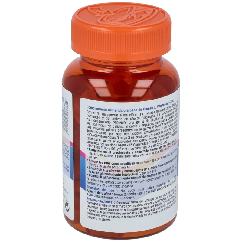 Pediakid gominolas omega 3 60gominolas | Farmacia Barata Pediakid gominolas omega 3 60gominolas | Farmacia Barata