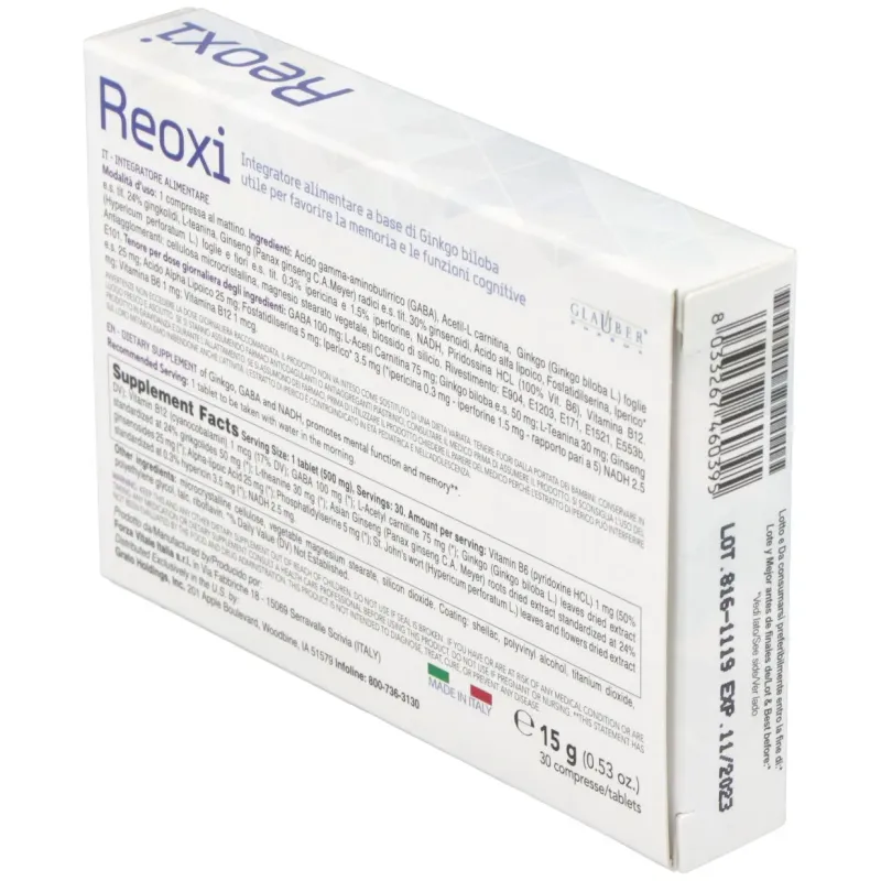 Reoxi cognitivo 30comp | Farmacia Barata Reoxi cognitivo 30comp | Farmacia Barata