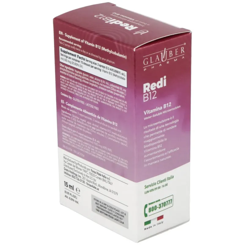 Redi b12 spray 15ml. | Farmacia Barata
