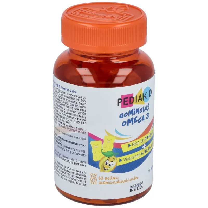 Pediakid gominolas omega 3 60gominolas | Farmacia Barata Pediakid gominolas omega 3 60gominolas | Farmacia Barata