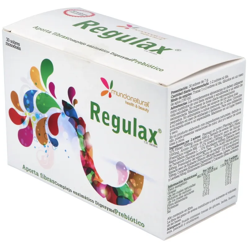 Mundo natural regulax® 30 sobres | Farmacia Barata Mundo natural regulax® 30 sobres | Farmacia Barata
