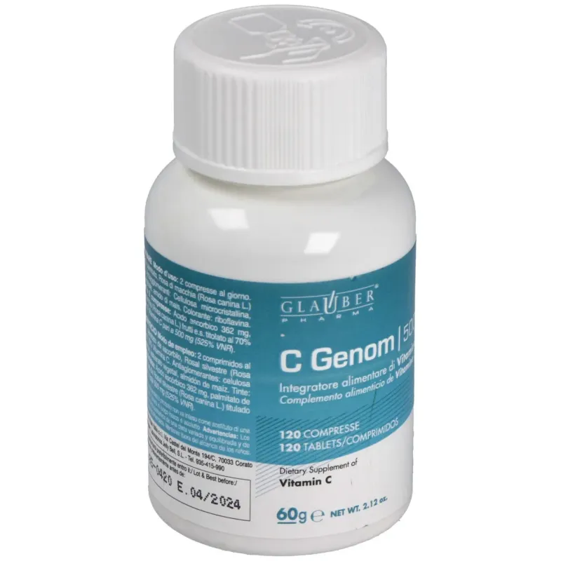 C-genom 500 120comp. | Farmacia Barata