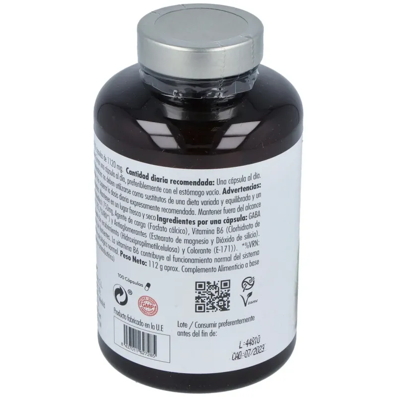 Mundo natural gabasor 750 mg con b6 100 cap | Farmacia Barata Mundo natural gabasor 750 mg con b6 100 cap | Farmacia Barata