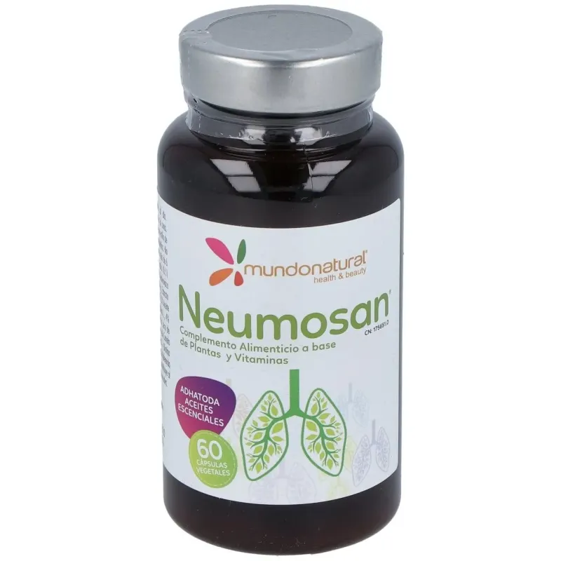 Mundonatural neumosan 60caps | Farmacia Barata