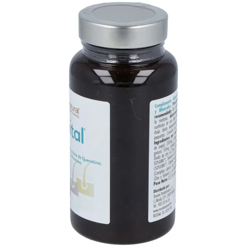 Mundo natural enervital capilar 60 caps | Farmacia Barata