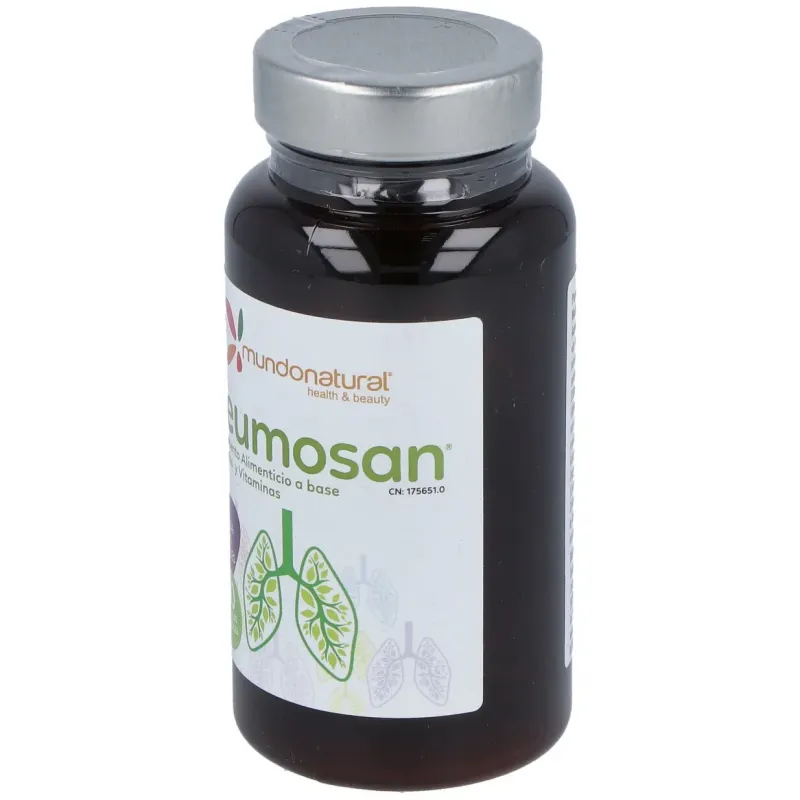 Mundonatural neumosan 60caps | Farmacia Barata
