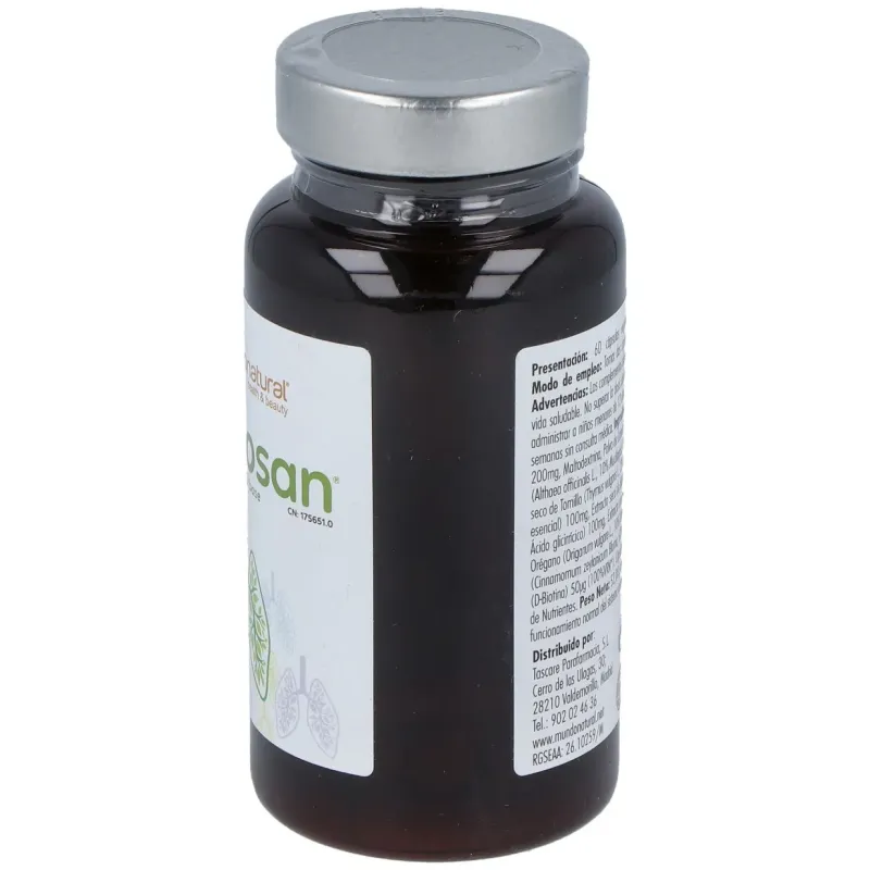 Mundonatural neumosan 60caps | Farmacia Barata