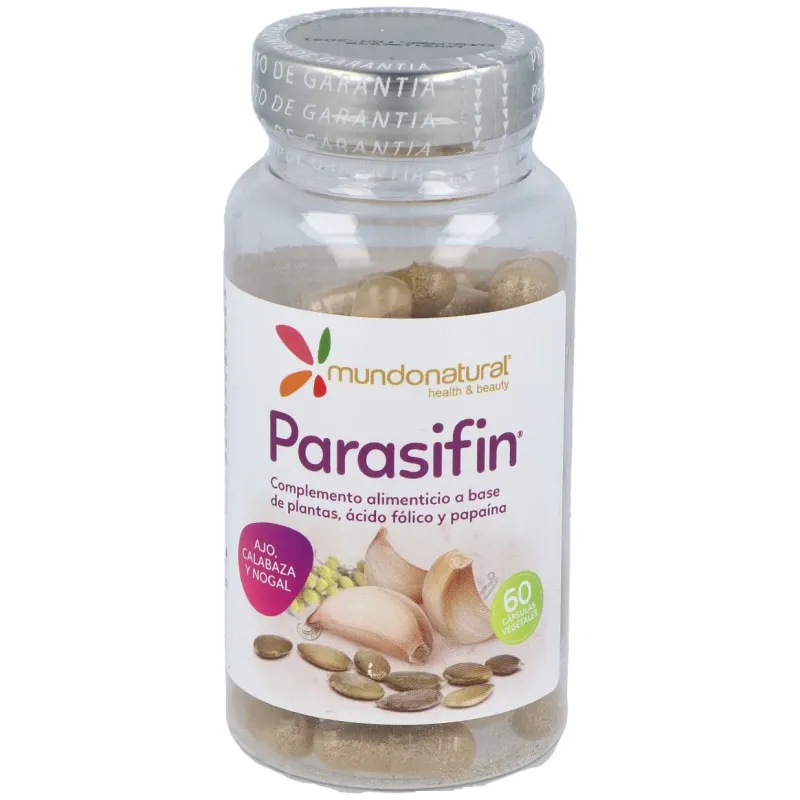 Mundonatural parasifin 60caps | Farmacia Barata