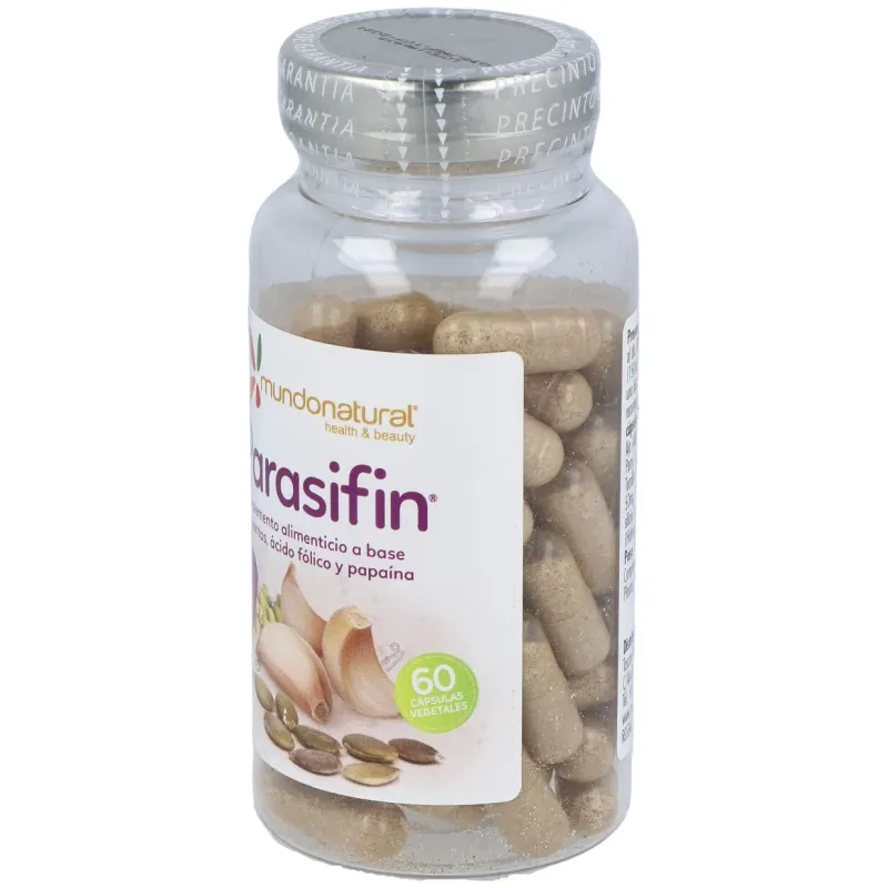 Mundonatural parasifin 60caps | Farmacia Barata