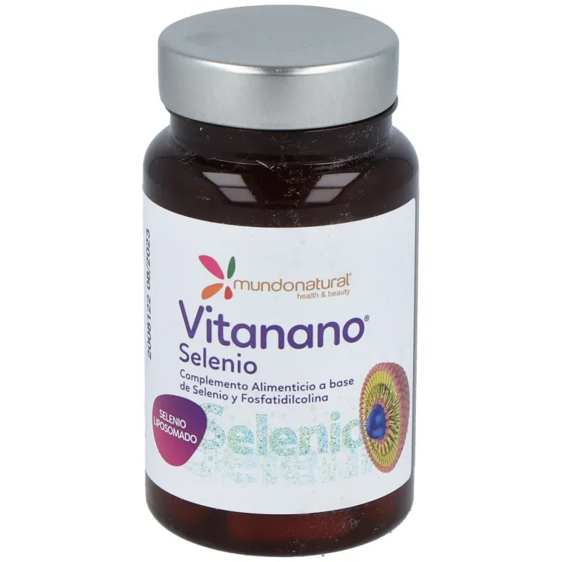 Mundo natural vitanano liposomado selenio 30caps | Farmacia Barata