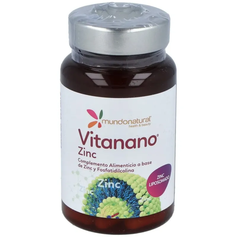 Mundonatural vitanano zinc liposomado 30caps | Farmacia Barata