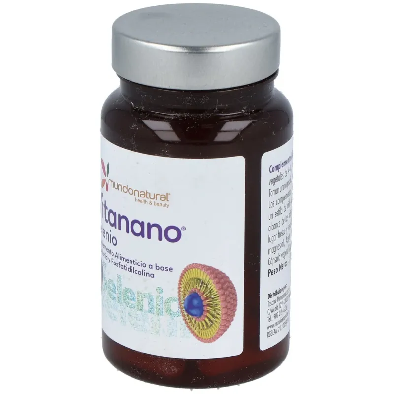 Mundo natural vitanano liposomado selenio 30caps | Farmacia Barata